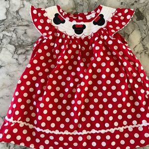 Minnie Mouse smocked dress
